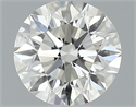 Diamante Natural 0.57 quilates, Redondo , Color H, claridad VVS2 y certificado IGI