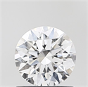 Lab Grown Diamond 0.82 Carats, Round with Ideal Cut, E Color, VVS1 Clarity and Certified by IGI