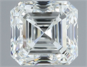 Natural Diamond 1.50 Carats, Asscher with  Cut, H Color, VS1 Clarity and Certified by GIA
