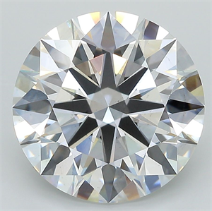 Picture of Lab Grown Diamond 5.62 Carats, Round with Ideal Cut, F Color, VS2 Clarity and Certified by IGI