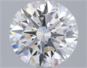 Del inventario de diamantes de laboratorio, 2.59 quilates, Redondo , Color E, claridad VS1 y certificado IGI