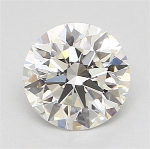 Picture of Natural Diamond 0.40 Carats, Round with Excellent Cut, I Color, VS1 Clarity and Certified by GIA