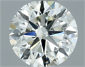 Natural Diamond 0.70 Carats, Round with Very Good Cut, I Color, VS2 Clarity and Certified by IGI