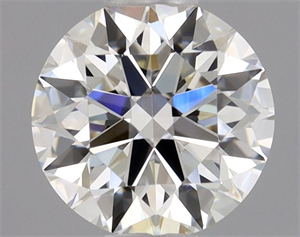 Foto Diamante Natural 0.58 quilates, Redondo , Color J, claridad VS1 y certificado GIA de