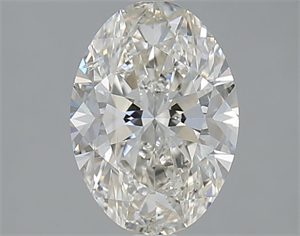Picture of Natural Diamond 1.70 Carats, Oval with  Cut, J Color, SI2 Clarity and Certified by GIA