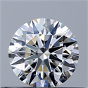Diamante Natural 0.41 quilates, Redondo , Color F, claridad VS1 y certificado GIA