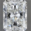 Natural Diamond 1.90 Carats, Radiant with  Cut, H Color, VS1 Clarity and Certified by GIA