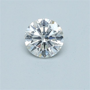 Foto Diamante Natural 0.41 quilates, Redondo , Color E, claridad SI2 y certificado GIA de