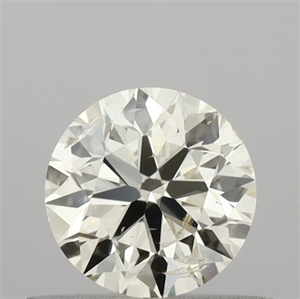 Picture of Natural Diamond 0.50 Carats, Round with Excellent Cut, L Color, SI2 Clarity and Certified by IGI