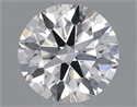 Lab Grown Diamond 1.35 Carats, Round with Ideal Cut, F Color, SI1 Clarity and Certified by IGI