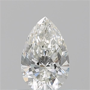 Picture of Natural Diamond 0.51 Carats, Pear with  Cut, J Color, VS2 Clarity and Certified by GIA