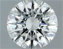 Diamante Natural 0.58 quilates, Redondo , Color G, claridad SI1 y certificado IGI