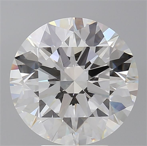 Picture of Lab Grown Diamond 5.58 Carats, Round with Ideal Cut, E Color, VVS2 Clarity and Certified by IGI