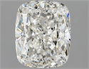 Natural Diamond 1.51 Carats, Cushion with  Cut, H Color, SI1 Clarity and Certified by GIA