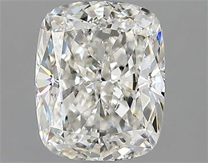 Picture of Natural Diamond 1.51 Carats, Cushion with  Cut, H Color, SI1 Clarity and Certified by GIA
