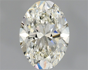 Picture of Natural Diamond 0.90 Carats, Oval with  Cut, K Color, VVS2 Clarity and Certified by GIA