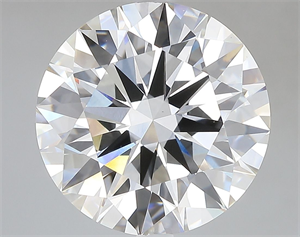 Picture of Lab Grown Diamond 7.03 Carats, Round with Ideal Cut, F Color, VVS2 Clarity and Certified by IGI