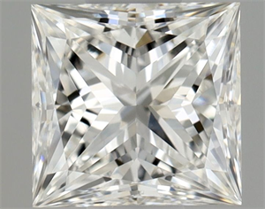 Picture of Natural Diamond 0.47 Carats, Princess with  Cut, G Color, VVS1 Clarity and Certified by GIA