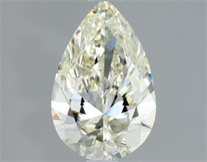 Picture of Natural Diamond 1.00 Carats, Pear with  Cut, L Color, VS1 Clarity and Certified by GIA
