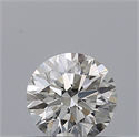 Diamante Natural 0.41 quilates, Redondo , Color G, claridad IF y certificado GIA