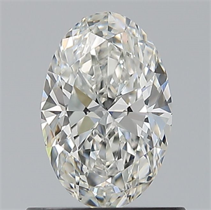 Foto Diamante Natural 0.70 quilates, Ovalado , Color H, claridad VVS1 y certificado GIA de