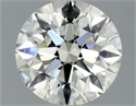 Diamante Natural 0.90 quilates, Redondo , Color K, claridad SI1 y certificado GIA