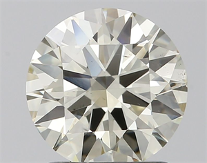 Picture of Natural Diamond 1.31 Carats, Round with Excellent Cut, K Color, VS2 Clarity and Certified by IGI