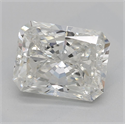 Natural Diamond 1.80 Carats, Radiant with  Cut, I Color, SI2 Clarity and Certified by GIA