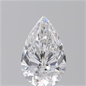 Diamante Natural 2.01 quilates, De pera , Color D, claridad SI1 y certificado GIA