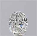 Natural Diamond 2.20 Carats, Oval with  Cut, G Color, VS2 Clarity and Certified by GIA