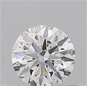 Natural Diamond 0.51 Carats, Round with Excellent Cut, D Color, VVS1 Clarity and Certified by GIA