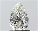 Diamante Natural 0.70 quilates, De pera , Color J, claridad VVS2 y certificado IGI