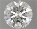Natural Diamond 0.70 Carats, Round with Excellent Cut, I Color, SI2 Clarity and Certified by GIA