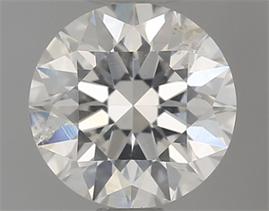 Picture of Natural Diamond 0.70 Carats, Round with Excellent Cut, I Color, SI2 Clarity and Certified by GIA