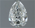 Natural Diamond 1.01 Carats, Pear with  Cut, G Color, VS2 Clarity and Certified by IGI