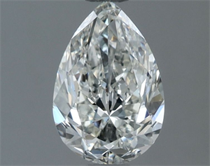 Picture of Natural Diamond 1.01 Carats, Pear with  Cut, G Color, VS2 Clarity and Certified by IGI