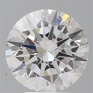 Picture of Lab Grown Diamond 5.01 Carats, Round with Excellent Cut, F Color, VVS2 Clarity and Certified by IGI