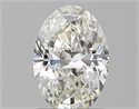Natural Diamond 1.40 Carats, Oval with  Cut, G Color, VS2 Clarity and Certified by GIA