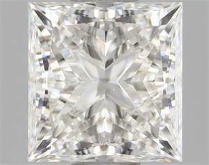 Picture of Natural Diamond 1.01 Carats, Princess with  Cut, I Color, VS1 Clarity and Certified by GIA