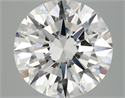 Del inventario de diamantes de laboratorio, 3.90 quilates, Redondo , Color D, claridad VVS2 y certificado IGI