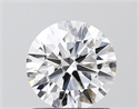 Lab Grown Diamond 1.17 Carats, Round with Ideal Cut, D Color, VVS2 Clarity and Certified by IGI