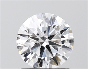 Picture of Lab Grown Diamond 1.17 Carats, Round with Ideal Cut, D Color, VVS2 Clarity and Certified by IGI