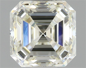 Foto Diamante Natural 1.11 quilates, Asscher , Color K, claridad VVS1 y certificado IGI de