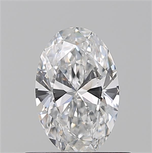 Picture of Natural Diamond 0.50 Carats, Oval with  Cut, E Color, SI1 Clarity and Certified by GIA