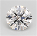 Del inventario de diamantes de laboratorio, 2.06 quilates, Redondo , Color E, claridad VVS2 y certificado IGI