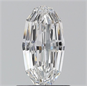 Natural Diamond 0.90 Carats, Oval with  Cut, E Color, VS2 Clarity and Certified by GIA