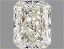 Natural Diamond 1.01 Carats, Radiant with  Cut, J Color, SI1 Clarity and Certified by GIA