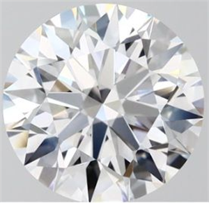 Picture of Lab Grown Diamond 2.53 Carats, Round with Ideal Cut, D Color, VVS2 Clarity and Certified by IGI