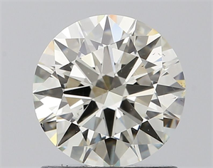 Foto Diamante Natural 1.00 quilates, Redondo , Color J, claridad SI1 y certificado IGI de