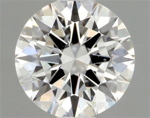 Picture of Natural Diamond 0.45 Carats, Round with Excellent Cut, G Color, SI1 Clarity and Certified by GIA